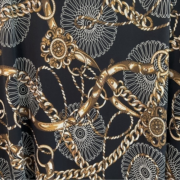 NWT SJS Gold chain dress SIZE 1X - Picture 10 of 12